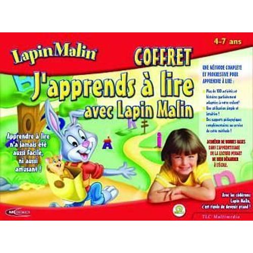 Malette J'apprends À Lire Avec Lapin Malin - 4-7 Ans Pc