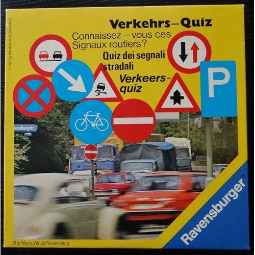 Traffic Quiz - Ravensburger - 1975
