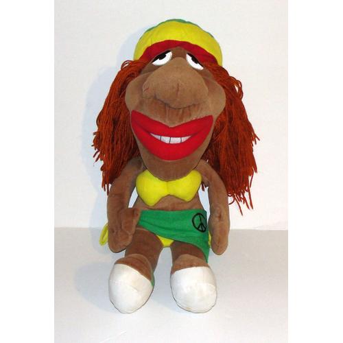 Rastaman Peluche Rasta Femme Jamaique Grand Modele Rare 65 Cm