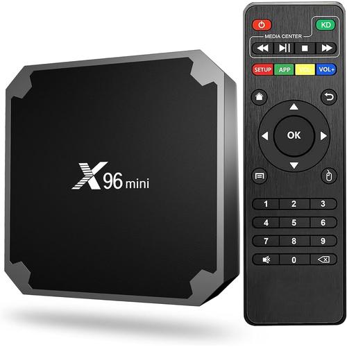 Android TV Box X96 Mini Android Box, Smart Media Player Con 1GB de RAM 8GB de ROM Que soporta Smart TV Box 3D/4K/HD
