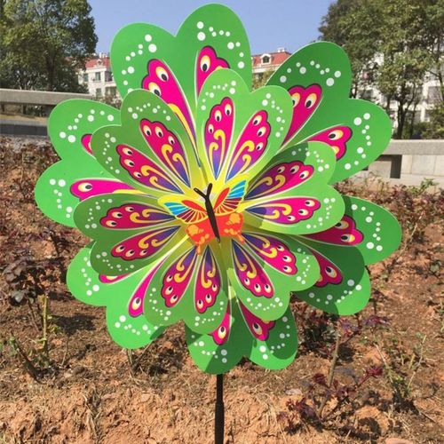 Bon66 Insecte Insecte Moulin À Vent Spinner Abeille Papillon Enfants Enfants Jouets En Plein Air Traditionnel Jouet Jardin Fête Décoration Cadeaux