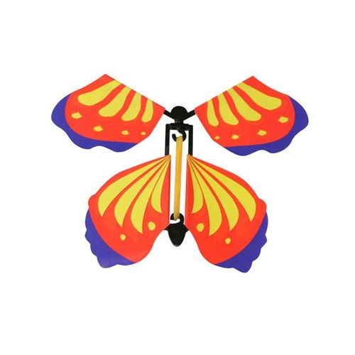 Bon66 1pc Magique Papillon Volant Carte Jouet Avec Les Mains Vides Solaire Papillon Mariage Y4ud