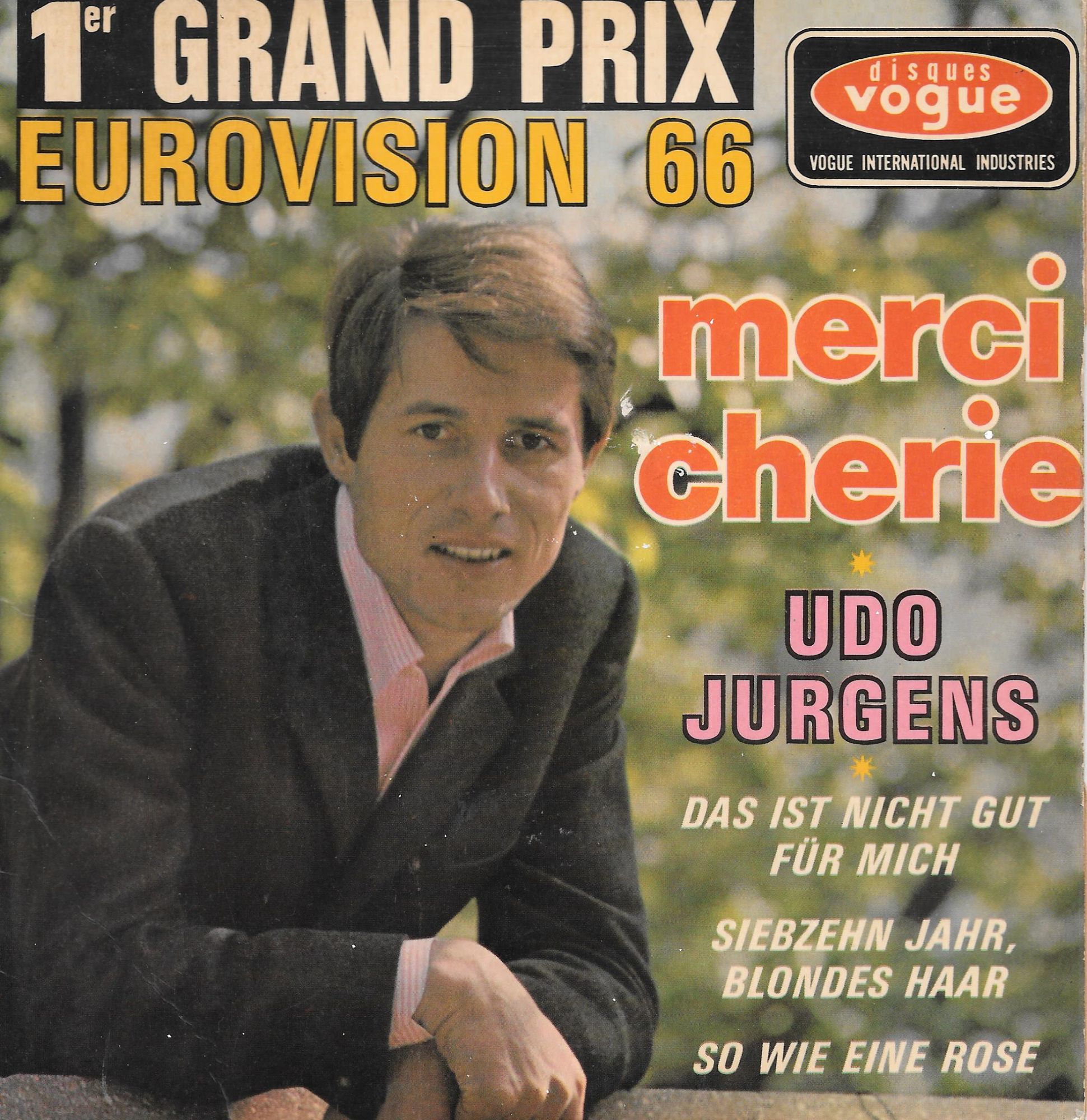 Merci Chérie (Grand Prix Eurovision 1966) / Das Ist Nicht Gut Für Mich / Siebzehn Jahr, Blondes Haar / So Wie Eine Rose [Vinyle 45 Tours 7" Ep]