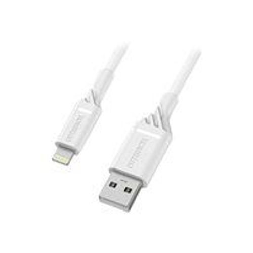 OtterBox Standard - Câble Lightning - USB mâle pour Lightning mâle - 1 m - cloud dream white