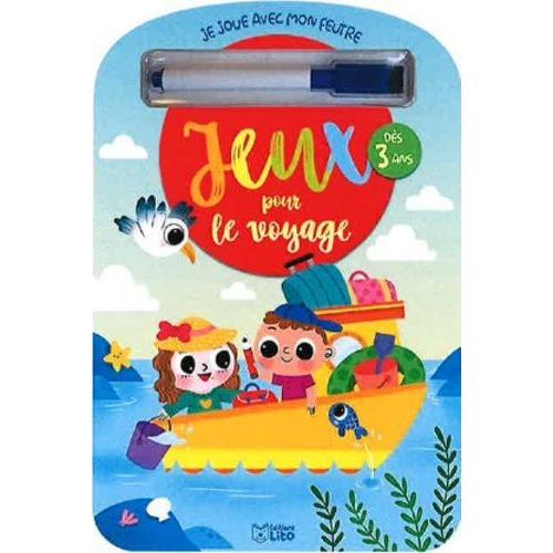 Jeux Pour Le Voyage Dès 3 Ans - Avec Un Feutre