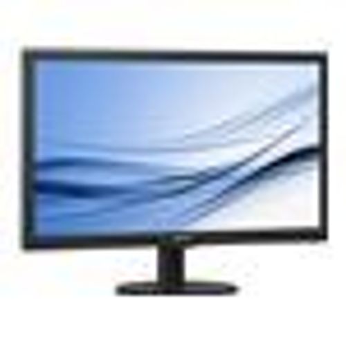 Philips V-line 223V5LSB2 - Écran LED - 21.5" - 1920 x 1080 Full HD (1080p) @ 60 Hz - 200 cd/m² - 600:1 - 5 ms - VGA - noir texturé, ligne de contour noire