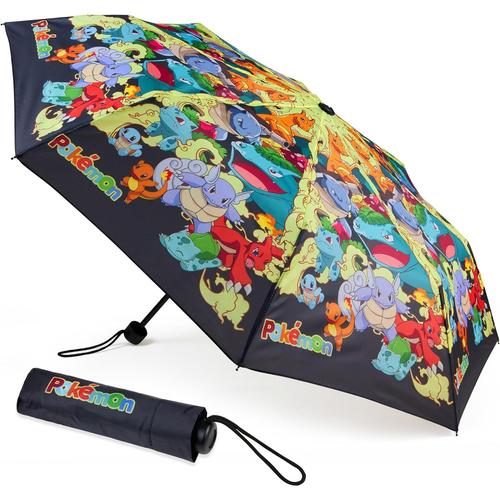 Pokémon Parapluie Pliant Enfant, Parapluie Pliable Léger, Petit Parapluie Enfant