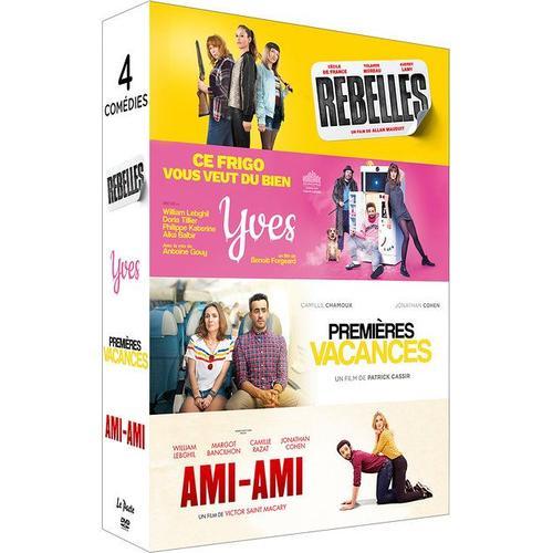 4 Comédies - Coffret : Ami-Ami + Rebelles + Premières Vacances + Yves - Pack