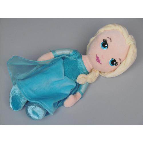 peluche doudou poupée PLAY BY PLAY La reine des neiges Elsa 30 cm Disney