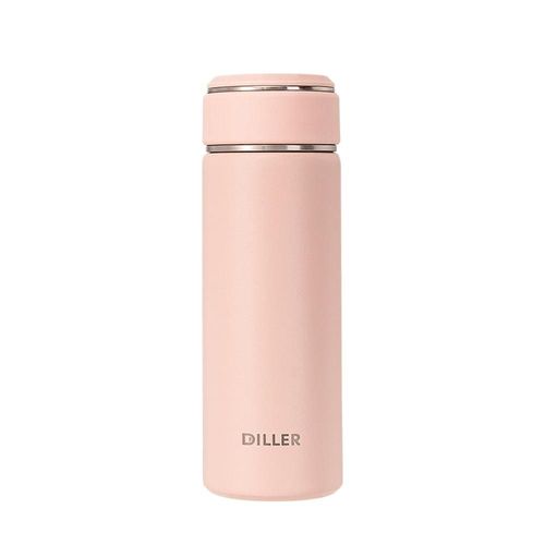 480ml Bouteille D'eau Isolée Sous Vide 16.23 Capacités D'oz Portable Bouteille D'eau De Voyage Acier Inoxydable 316 Flasque Thermos Sans Bpa - Couleur rose