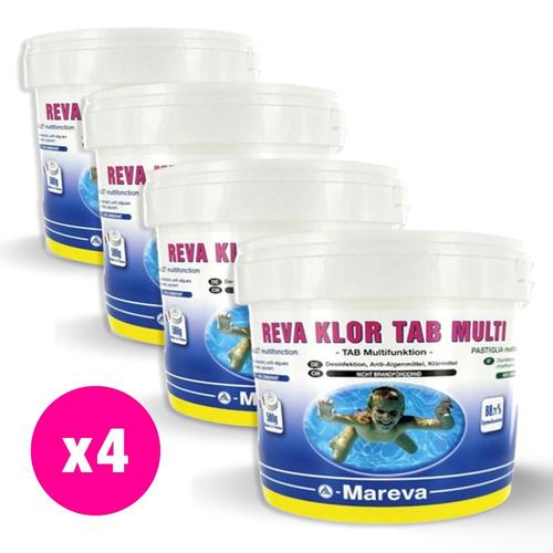 Reva klor multi 500 gr - 4 x 5 kg