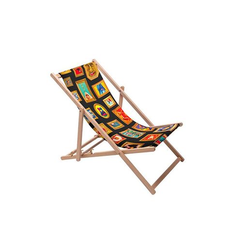 Seletti Toiletpaper Chaise Longue Pliante Frame