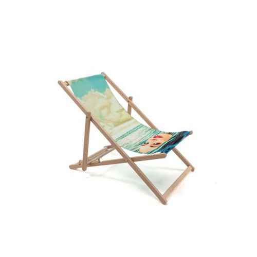 Seletti Toiletpaper Chaise Longue Pliante Girl In The Sea