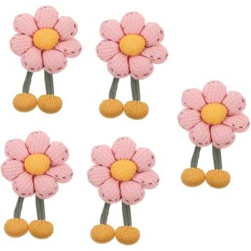 3 Pièces épingle à tournesol décor broche tournesol broche femme ornements de broche bijoux broches femmes manteau corsage pince à linge pendentif Manquer épingler chiffon rose