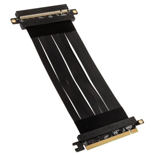 Akasa Compatible Riser Black X2 Mark Iv, Premium Pcie 4.0 X16 Riser-k
