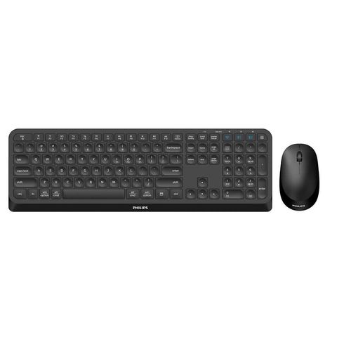 Desktop Philips Spt6407b Wireless Combo Slim Black