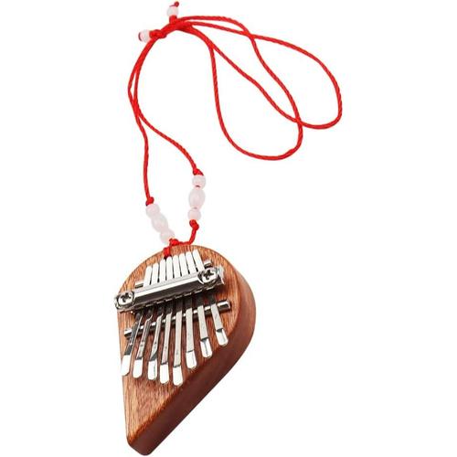 Piano à pouce Kalimba à 8 touches, piano de poche portable, mini kalimba pour enfant,débutant, cadeau anniversarie enfant sous forme de jouets et d'instruments de musique marimbas(10)