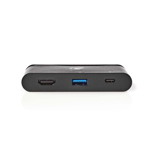 Nedis Tcarf240bk Station D'accueil Usb 3.2 Gen 1 (3.1 Gen 1) Type-c N