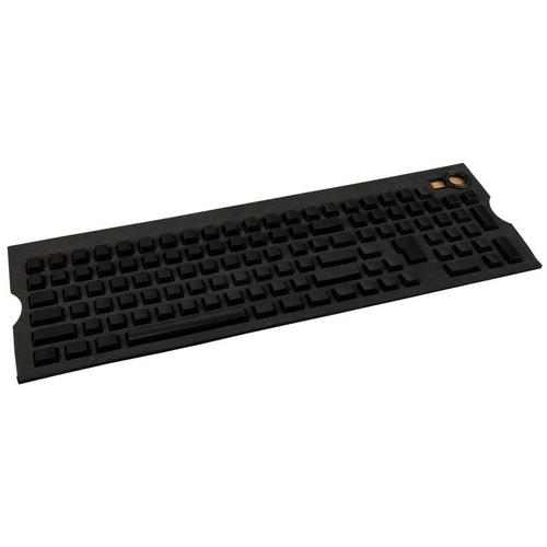 Das Keyboard Clear Black, Blank Keycap Set