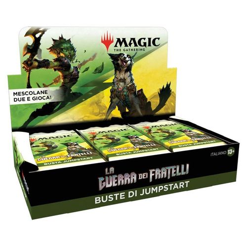 Magic The Gathering La Guerra Dei Fratelli Présentoir Boosters Jumpst