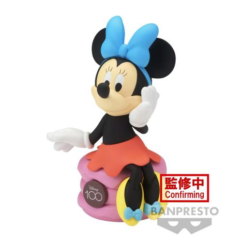 Banpresto Disney : Minnie Mouse (100e Anniversaire Ver.) - Figurine Sofubi