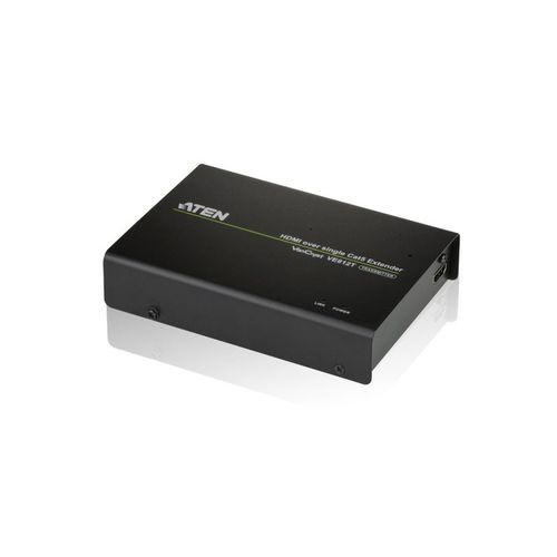 ATEN VanCryst VE812R HDMI Over Single Cat 5 Receiver - Prolongateur audio/vidéo - récepteur - HDMI, HDBaseT - plus de CAT 5 - jusqu'à 100 m