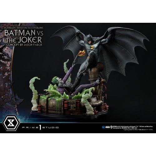 Dc Comics Statuette 1/3 Batman Vs. The Joker By Jason Fabok 85 Cm