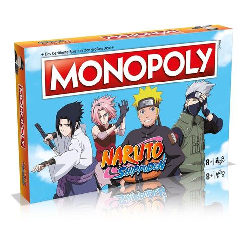 Monopoly Jeu De Plateau Naruto Shippuden *Allemand*