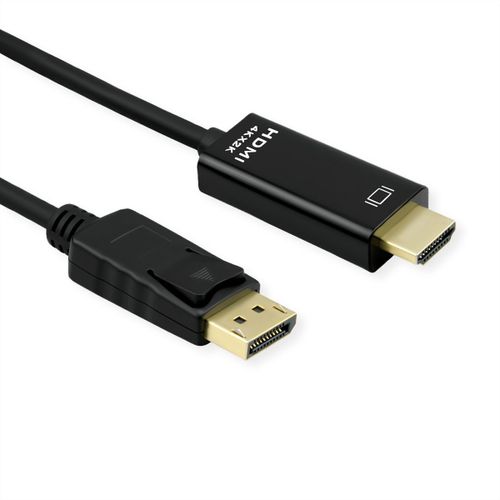 Roline 11.04.5997-10 3 M Displayport Hdmi Noir