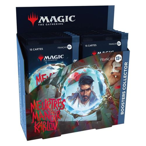 Magic The Gathering Meurtres Au Manoir Karlov Présentoir Boosters Col