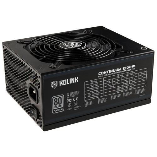 Kolink Compatible Continuum 80 Plus Platinum Alimentation, Modular -