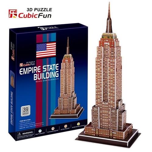Puzzle 39 Pièces Puzzle 3d - New York : Empire State Building