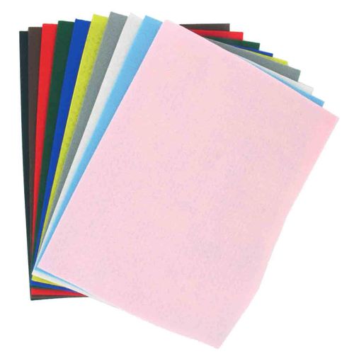 Feutrine 20x30 Cm Assortiment Couleurs Classique 10 Pièces - Megacrea Diy