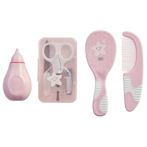 Set De Toilette Bébé Rose - Saro