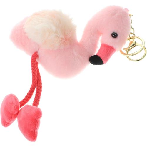 Sac À Sac À Main Décor Porte-Clés Porte-Clés Sacs À Main Sac À Accessoires Sac Charmes Sac À Charmes En Peluche Flamant Rose Ornements L'Oiseau Pendentif Portefeuille