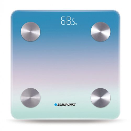 Personal Bathroom Scale With Bluetooth Blaupunkt Bsm601bt