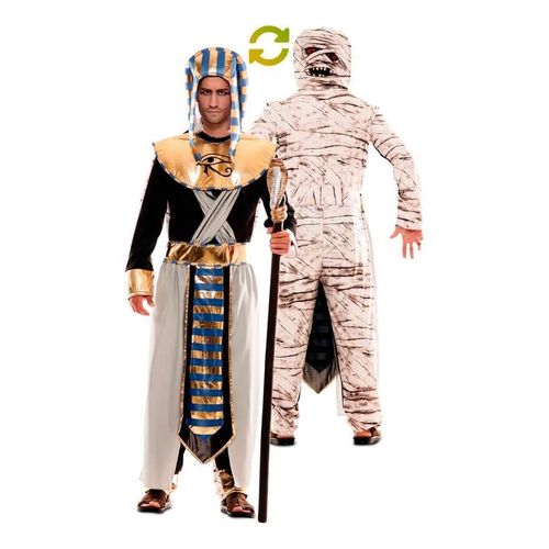 Déguisement Double De Pharaon Égyptien Et Momie Pour Homme (Taille Xl)