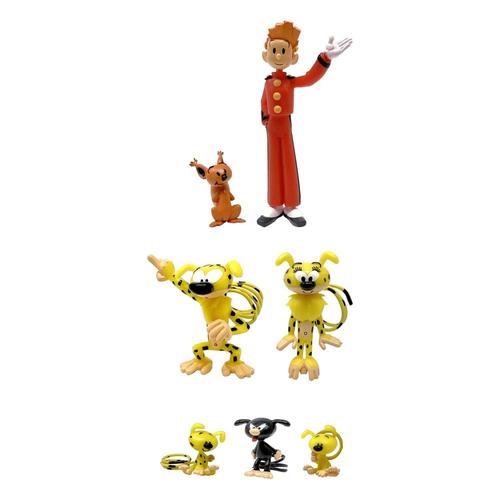 Marsupilami Tubo 7 Figurines Characters 4 - 10 Cm