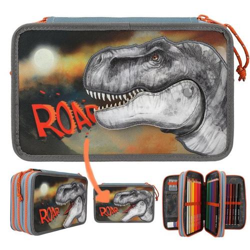 Depesche Dino World 3-Vaks Etui Roar