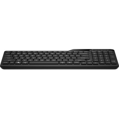 HP 460 - Clavier - multi-appareils, appairage rapide, compact avec pavé numérique, disposition à 2 zones - sans fil - Bluetooth 5.3 - Français - noir Jack