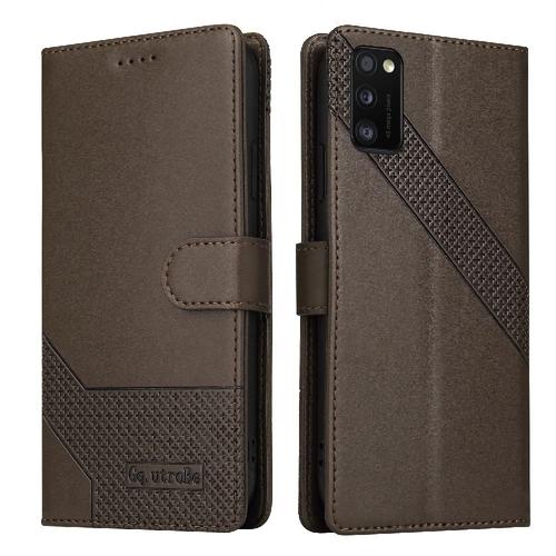 Flip Étui Pour Samsung Galaxy A41 Trois Fentes Pour Cartes Antichoc Bicelle Cuir Premium 4 Protection D'angle - Le Brun