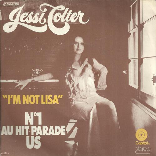 I'm Not Lisa (Jessi Colter) 3'19 / For The First Time (Jessi Colter) 2'38