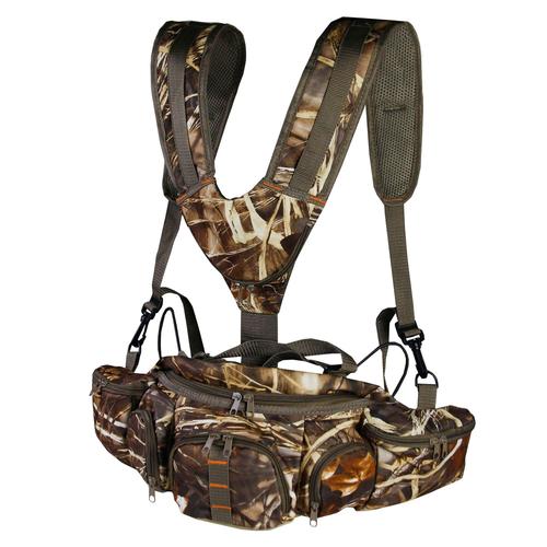 Sac de camouflage de chasse avec harnais, pochette de taille avec bretelles pour l'escalade, la randonnée, le Camping, la course à pied et les voyages