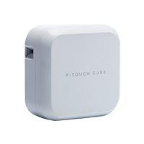 Brother P-Touch Cube Plus PT-P710BTH - Imprimante d'étiquettes - transfert thermique - Rouleau (2,4 cm) - 180 x 360 dpi - jusqu'à 20 mm/sec - USB 2.0, Bluetooth 2.1 EDR - outil de coupe