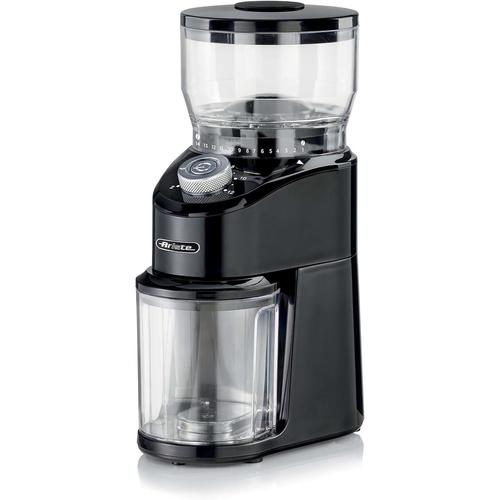 Noir 3023 Moulin À Café 3023, Moulin À Café Avec Meules Coniques En Acier Inoxydable, 200 W, 14 Niveaux De Broyage, Capacité Du Réservoir 200 G, 2 À 12 Tasses, Noir