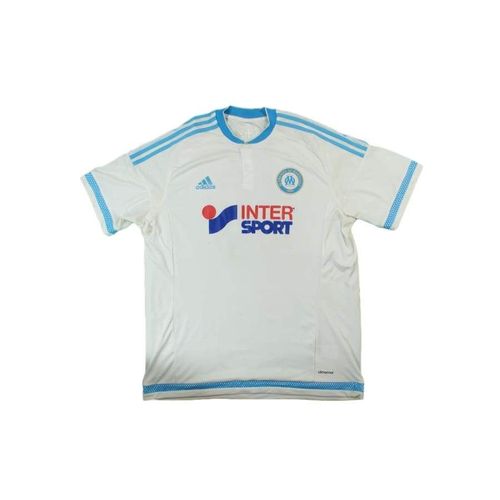 Maillot De Football Rétro Domicile Olympique De Marseille N°10 Lass 2015-2016
