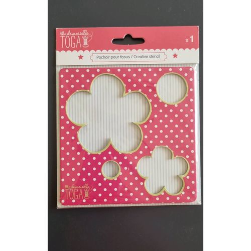 Pochoir Pour Tissus Thème Fleurs