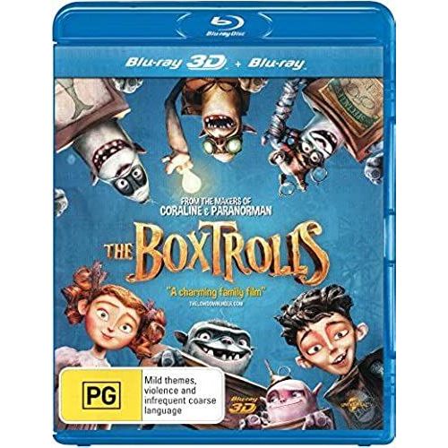 The Boxtrolls 3d Blu-Ray + Blu-Ray