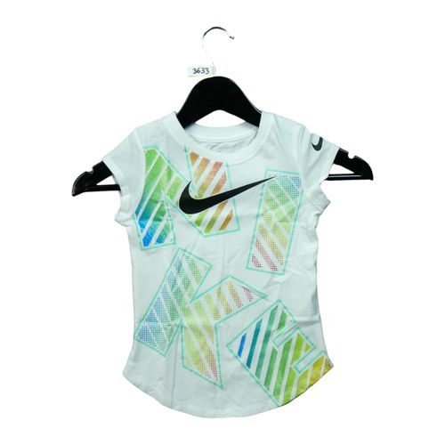 Reconditionné - T-Shirt Nike - Taille 2/3 Ans - - Blanc