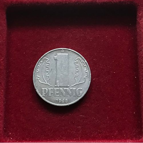 1 Pfennig - Allemagne De LEst - 1968
